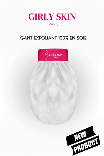 Gants exfoliant 100% soie